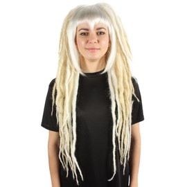 Wigs2you Women's Wigs H-5768 White Blonde Vampire Dreadlock Wig