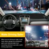 Lantiverse Leather Dash Cover Accessories for Lexus IS250 2006 2007