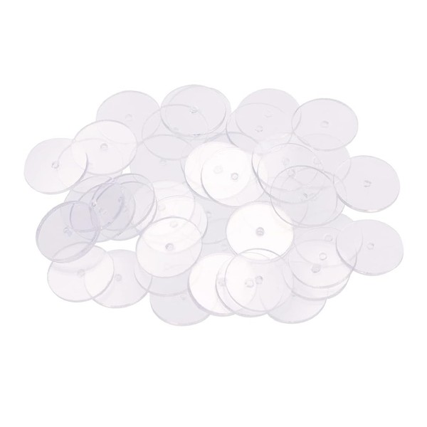 QEQSHQO 30 Pieces Piercing Disc, Keloid Disc, Clear Disc Pads,