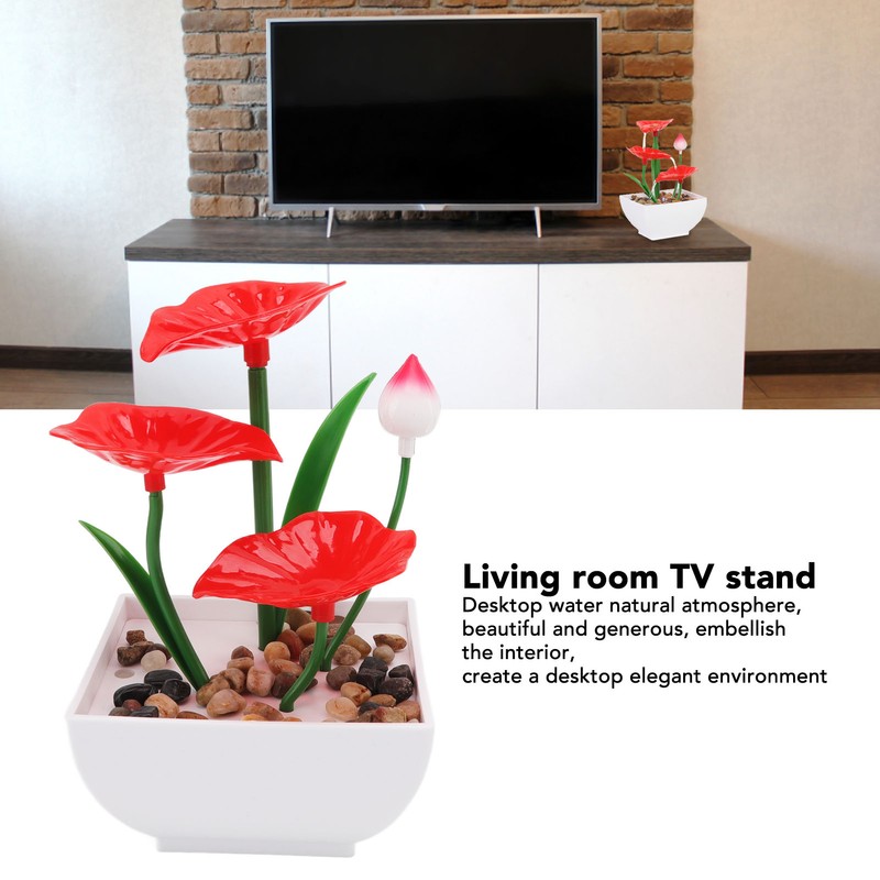Desktop Fountain Ornament Indoor Small DIY Tabletop Circulating Waterfall Decoration