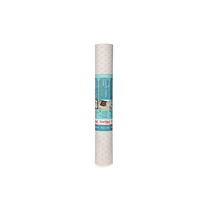 Con-Tact Brand Luxury Fabric Liners, Non-Adhesive Drawer and Shelf Liner,