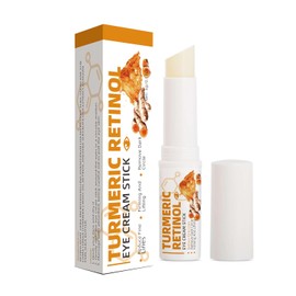 Barra de ojos con retinol y cúrcuma, bálsamo para ojos en barra Stocking Stuffers, hidratante para ojeras, arrugas y visibilidad