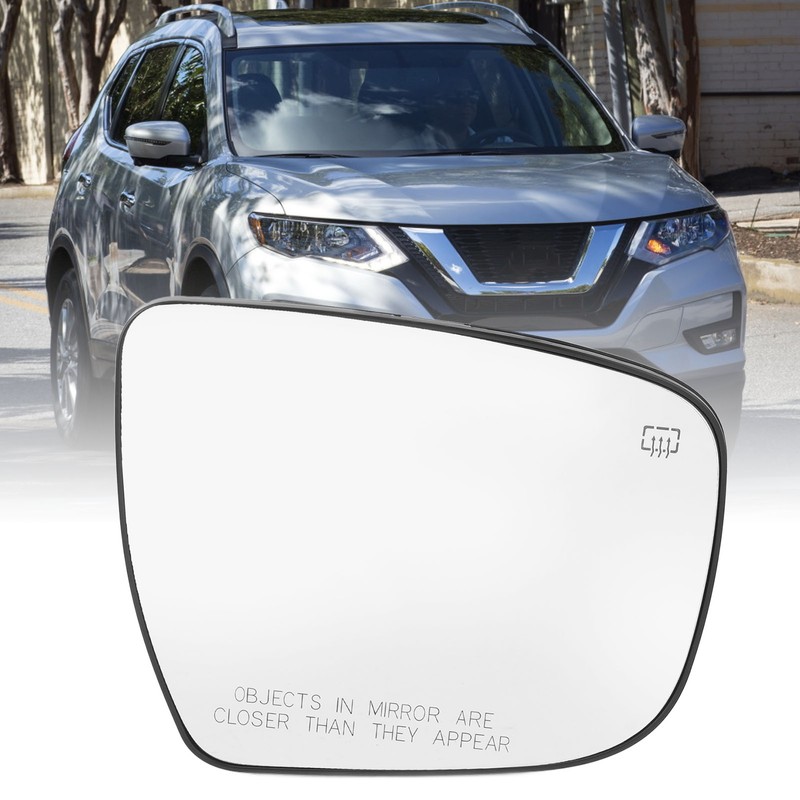 Rearview Mirror Glass Clear Visibility Reduce Blind Spots Wing Mirror