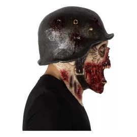 Máscara Zombie 1945 Soldado Guerra Halloween Terror Multicolor
