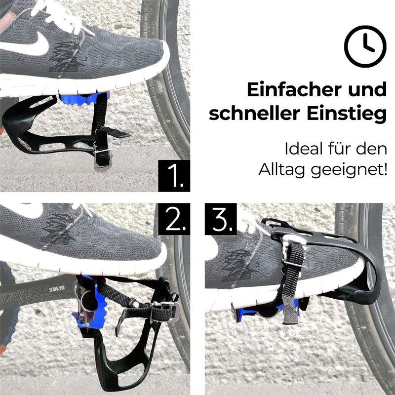 Bicycle Pedal and belt loops