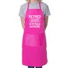 Print4U I Retired in 2025 Retirement Gift BBQ Baking Cooking