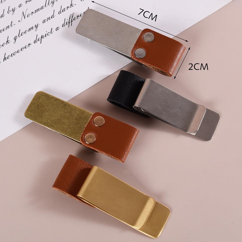 DILUSILK 4pcs Pen Holder for Notebook, Pen Loop for Notebook,