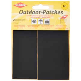 Kleiber + Co.GmbH Outdoor Patches, Nylon, Black, Medium, 2