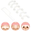 VANANA 3 Sizes Invisible Nose Lifter, Soft Silicone Nose Straightener