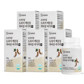 The Health Dream McMoon-dong Bellflower, Rowan, and Capricorn Health Pills 100g, 5 pieces / 더건강드림 맥문동 도라지 마가목 까마중 건강환 100g, 5개