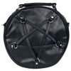 Banned Big Pentagram Handbag Black