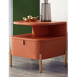 5 inch Furniture Legs Set of 4,Autuwintor Heavy Duty Metal Sofa Leg for Coffee Table,Couch,Dresser,Cabinet Dresser,TV Stand, Cabinet Legs Replacement with Rubber Floor Protectors L-Shaped (5", Gold)