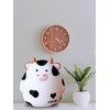 H&W Cow Piggy Bank, M Size, Unbreakable Coin Box for