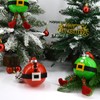 Fassory 3 Pcs 8cm Santa & Elves Christmas Baubles, Hanging
