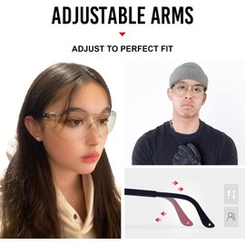 KPR-GG-201 6pack Safety Protective work Lab Hiking Fit Over wraparound Anti Scratch Clear Anti Fog lens glasses goggles spectacles, CSA Z94.3 ANSI Z87.1 approved