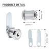Uenhoy 6 Pack Cam Locks Keyed Alike, 1" (25mm) Cam