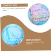 COLLBATH 2Pcs World Map Earth Globe Lanterns Decorative Hanging Lanterns