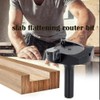 Slab Flattening Router Bits 1/2 Shank, 2-3/8”Cut Dia, 12*12*1.5mm Insert,