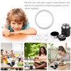 2pcs Replacement Lid Gaskets and 2pcs Air Valve Compatible for