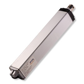Firgelli Sleek Rod Tubular Linear Actuator 40 lbs Force -12 Inch Stroke Length
