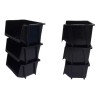 Macoll Gavetas Apilables Grandes Plástico (25x22x14 Cm) (42pzas)
