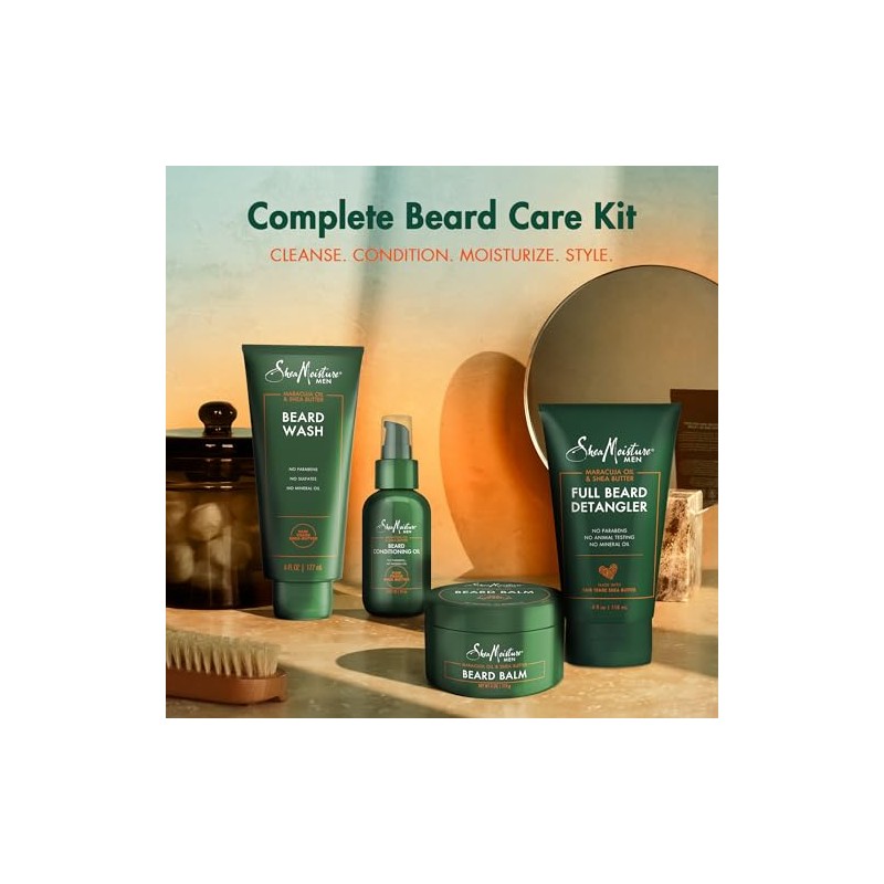 Shea Moisture Complete Beard Kit | All Natural Ingredients |