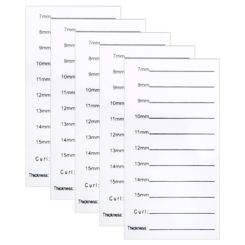 Parieo 1 Pack Acrylic Eyelash Pallet 5 Layers Eyelash Extension