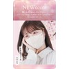Jewel Flap Mask Mask, Sculpted, Large, Bi-Color, Stylish, 20 Pieces