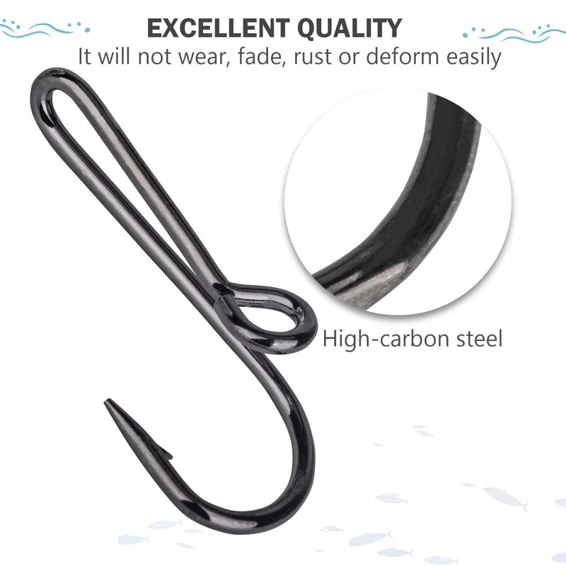 THKFISH Fishing Hooks Hat Pins for Fishing Hat Hook Clip