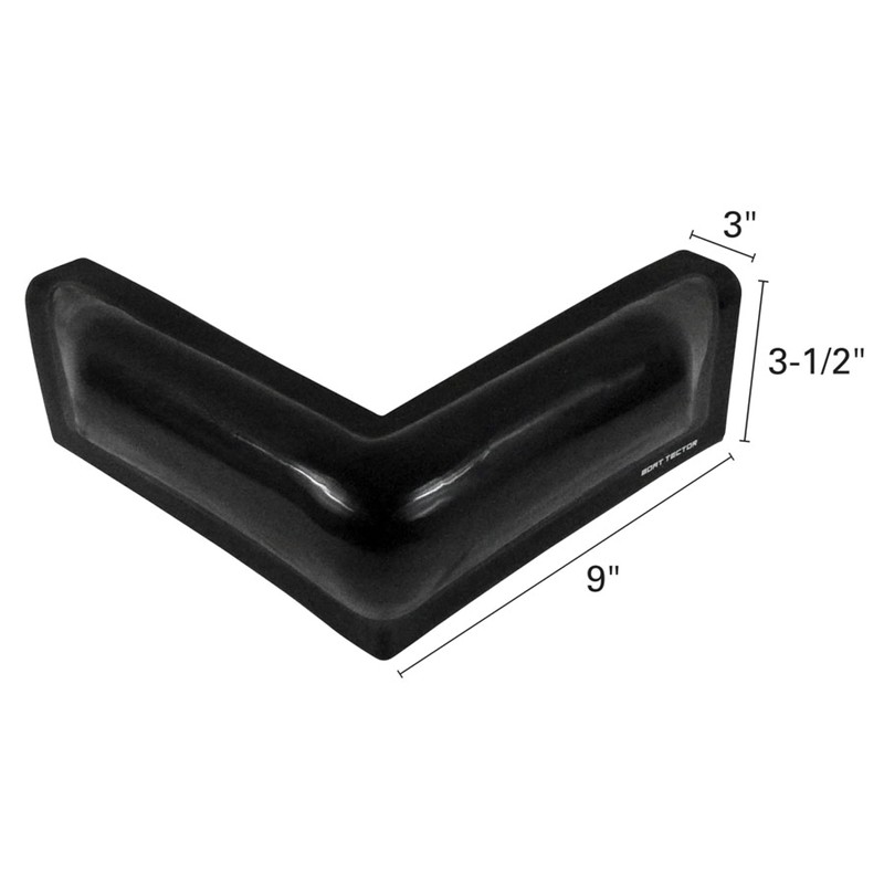 Extreme Max 3006.7745 BoatTector Vinyl 90° Dock Corner Bumper -