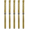 uni-ball Signo Pen Broad Metallic Gel Ink Rollerball - Metal