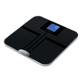 Eat Smart Digital Body Fat Scale with Auto Recognition Technology, Black