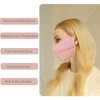 YUANST 2Pcs Winter Face Mask, Warm Windproof Face Cover, Balaclava