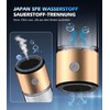 IUHFSIFS 2-in-1 hydrogen water bottle, 5000PPB, SPE PEM technology, double