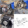 RANSOTO 80cc Engine Rebuild Kits Piston Cylinder Top End Kit