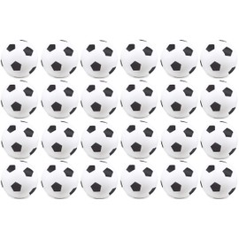 TigerTail Sports Recreational-Quality (1-Star, 40mm) Ping Pong Balls (Soccer, 24-Pack)