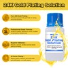24K Gold Plating Solution - Intended for Bath Electroplating Equipment