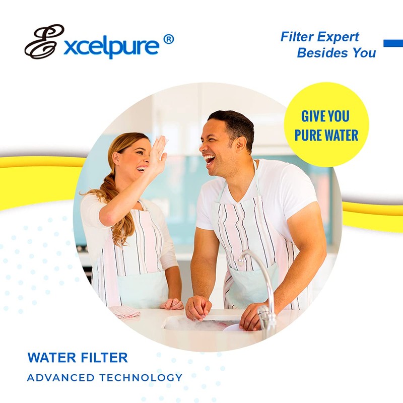 EXCELPURE 5 Micron 10"x2.5" Whole House String Wound Sediment Filter
