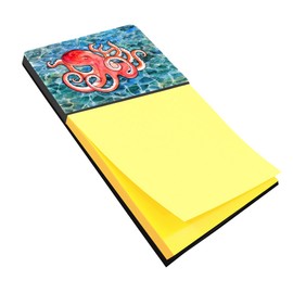 Caroline's Treasures BB5357SN Octopus Sticky Note Holder, Large, Multicolor