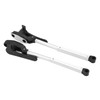 2pcs 230mm RV Window Support Rod Telescopic Aluminum Alloy Oxidation