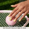 BTArtbox False Nails Press Ons - Pastel Yellow Square Stick