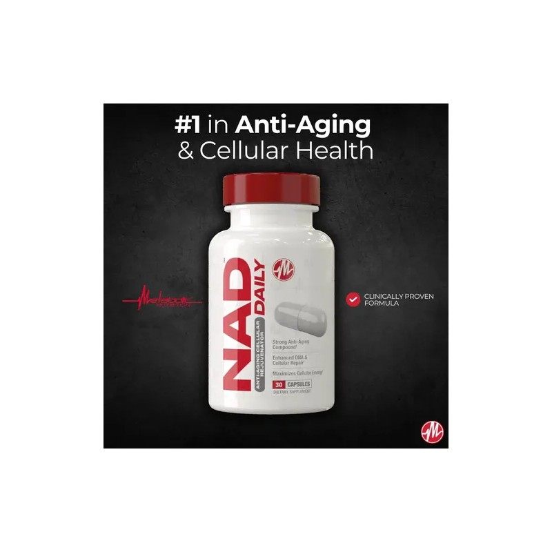 Metabolic Nutrition Nad Daily 150mg Anti-aging 30 Caps
