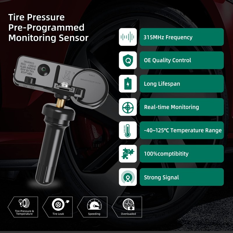 CDWTPS Sensor de Control de presión de neumáticos (TPMS 28103-SA001