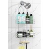 DAOYA Shower Caddy - Shower Organizer with 6 Hooks for