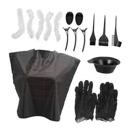 Healvian 1set Hair Dyeing Kit Comb Bowl Clips and Earmuffs for Home Salon Use Easy Hair Coloring and Styling Includes Essential Tools for Diy Projects