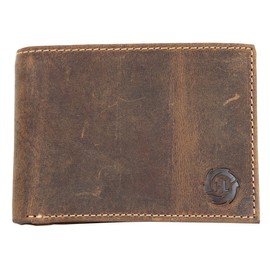 Strong Natural Genuine Leather Wallet HL - Just Leather No Fabric