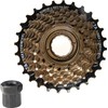 ZUKAK Bike Freewheel, 6-Speed Bicycle Cassette 14-28T Gears Sprocket for