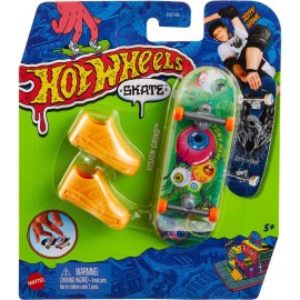 Hot Wheels Skate Tony Hawk Fingerboard & Skate Shoes, Toy for Kids, Vision Grind