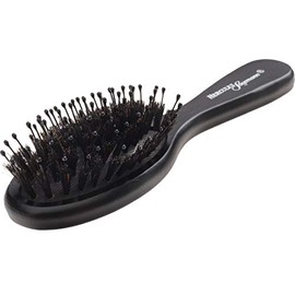 Hercules Sägemann - 7-Row Oval Grooming Brush (9530), Compact & Ergonomic, Perfect for Fine Hair, 175 mm