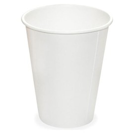 VEPATIM 50 Hot and Cold Drinks Cups Paper Cups White 350 ml 420 ml Diameter 90 mm